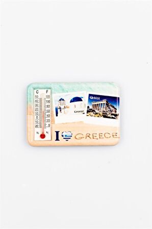 Yunanistan Temalı Dereceli Magnet