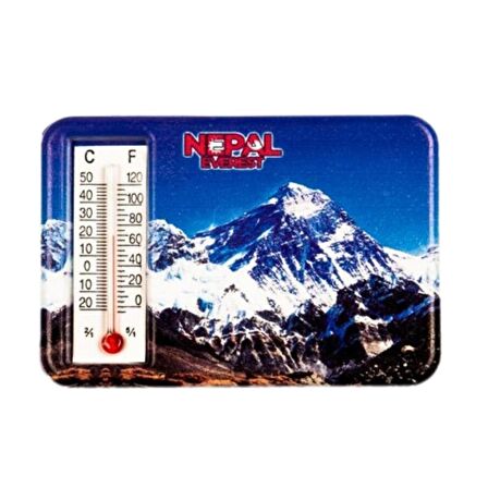 Nepal Himalaya Temalı Dereceli Magnet