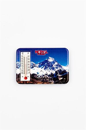 Nepal Himalaya Temalı Dereceli Magnet