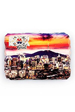 Güney Kore Seul Kırık Magnet