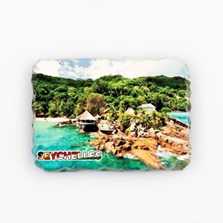 Afrika Seyşeller Kırık Magnet