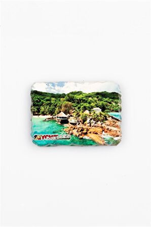 Afrika Seyşeller Kırık Magnet