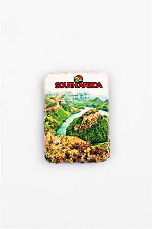 Güney Afrika Temalı Kırık Magnet