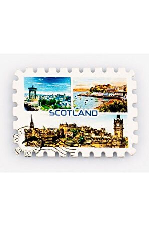 İskoçya Edinburgh Pul Magnet