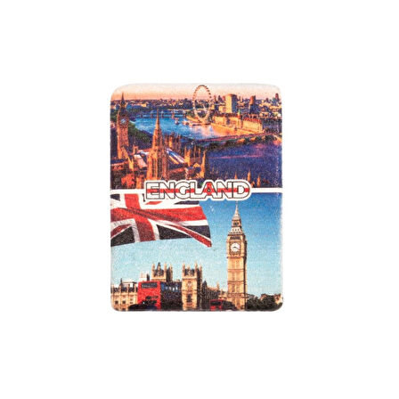 İngiltere Temalı Taş Magnet