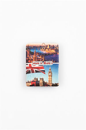 İngiltere Temalı Taş Magnet