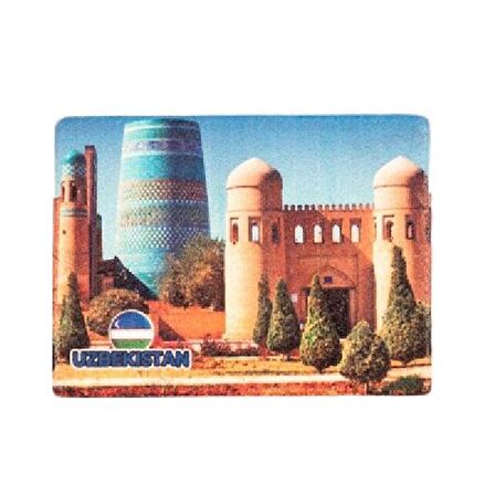Özbekistan Temalı Taş Magnet