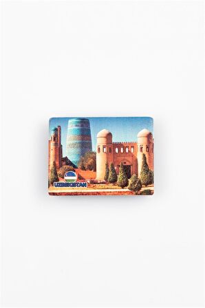 Özbekistan Temalı Taş Magnet