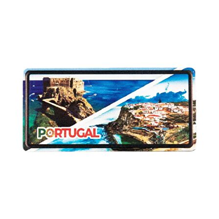 Portekiz Temalı Plaka Magnet