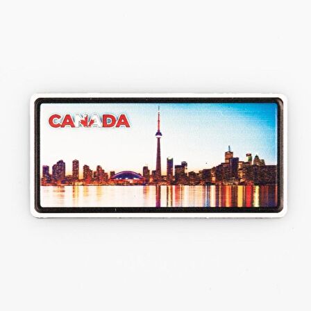 Kanada Temalı Plaka Magnet