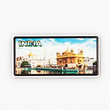 Hindistan Temalı Plaka Magnet