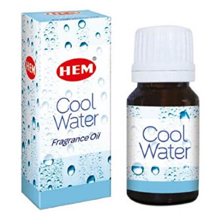 Rahatlatıcı Su Aromalı Lüks Buhurdanlık Yağı Cool Water 10 ml