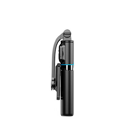 uzaktan kumandalı Siyah renk selfie çubuğu  selfie çubuğu tripod bluetooth uzaktan kumandalı