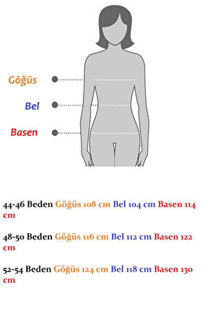 Çift Cepli Kışlık Büyük Beden Esnek Elbise 12C-2607