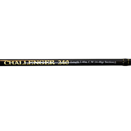 Captain 1355 Challenger 2 Parça Spin Kamış 14-48gr Atar 210 cm