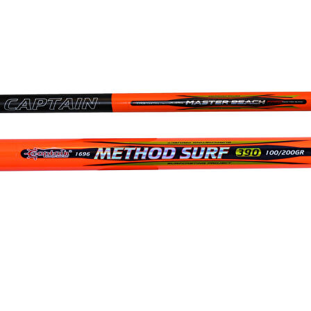 Captain 1696 Method 420cm Tele Surf Kamış 100-200gr  Atar