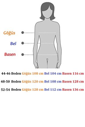 Kruvaze Yaka Büyük Beden Abiye Elbise 12E-2167