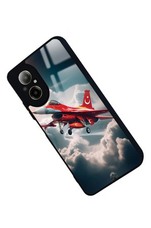 Realme 12 Lite Uyumlu Türk Bayrağı Tasarımlı Parlak Silikon Kılıf