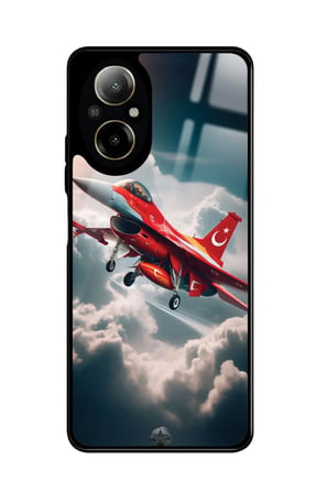 Realme 12 Lite Uyumlu Türk Bayrağı Tasarımlı Parlak Silikon Kılıf