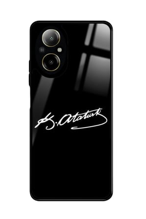 Realme 12 Lite Uyumlu Atatürk Tasarımlı Parlak Silikon Kılıf