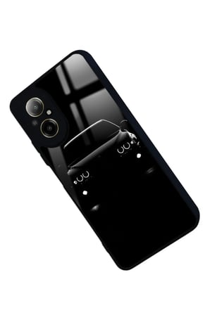 Realme 12 Lite Uyumlu Araba Tasarımlı Parlak Silikon Kılıf