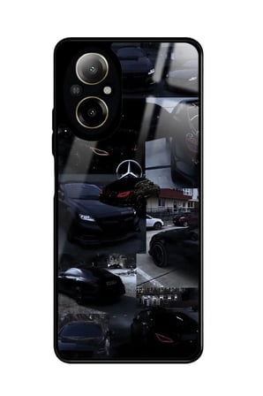Realme 12 Lite Uyumlu Araba Tasarımlı Parlak Silikon Kılıf