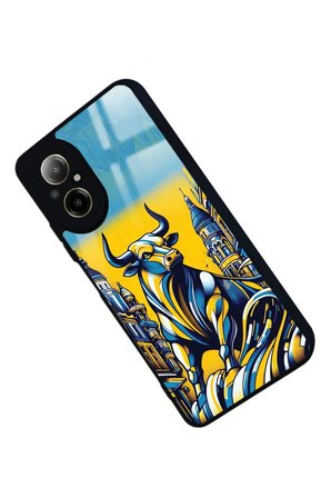 Realme 12 Lite Uyumlu Kadıköy Boğası Tasarımlı Parlak Silikon Kılıf