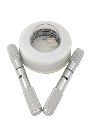 Boynuz Kesme Teli 12 Mt Ve Tutacak Kulpları