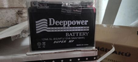 DEEPOWER  12V-6,5A MOTOSİKLET AKÜSÜ 