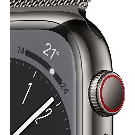 TEŞHİR Apple Watch Series 8 Gps + Cellular 45MM Graphite Stainless Steel Case With Graphite Milanese Loop MNKX3TU/A