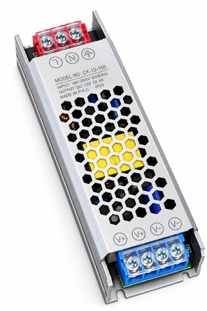 12V 12.5 Amper | 150 Watt | Led Trafosu Mini Slim Trafo | Sessiz trafo |