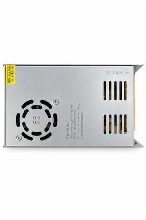 12V 30 Amper | 360 Watt | Led Trafosu | Kamera Trafosu | Kalın Kasa Fan'lı Trafo |
