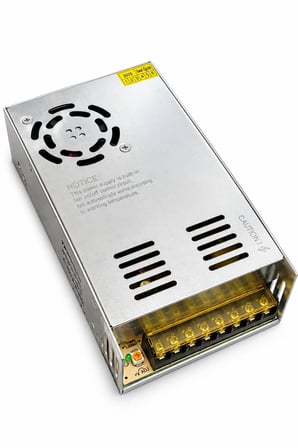 12V 30 Amper | 360 Watt | Led Trafosu | Kamera Trafosu | Kalın Kasa Fan'lı Trafo |