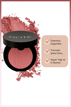 Note Luminous Silk Compact Blusher - 06