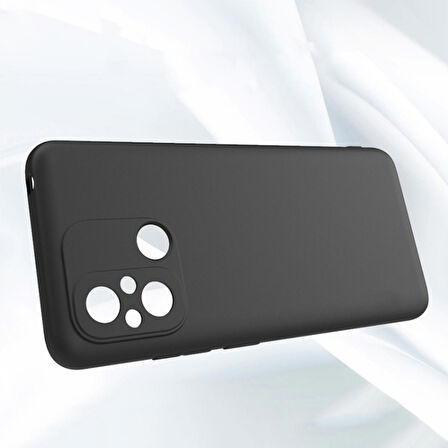 Xiaomi Redmi 12C Kılıf Kamera Korumalı Fit Kalıp Soft Silikon Şık Liquid Case