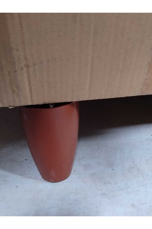 KLC Vidalı Oval Plastik 12 Cm Mobilya Dolap Kanepe Koltuk Baza Yükseltici Ayağı Ayakları