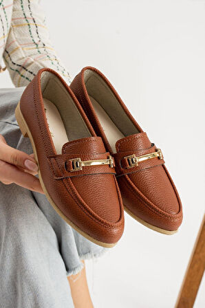 Kadın Babet Taban Suni Deri Babet Rahat Hafif Babet Günlük Babet Taba