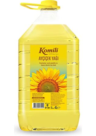 Komili Ayçiçek Yağı 4 lt