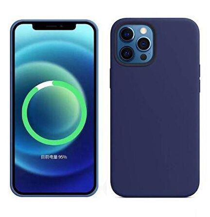 İphone 12 / 12Pro  Magsafe Silikon Case Telefon Kılıfı