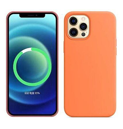 İphone 12 / 12Pro  Magsafe Silikon Case Telefon Kılıfı