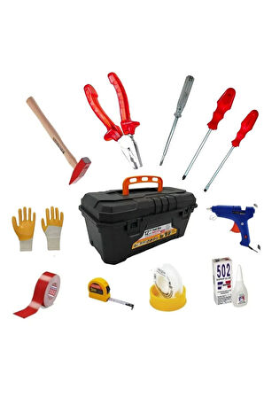 12 Parça Full Takım Çantası Dolu Alet Hırdavat Takım Çantası Avadanlık Full FULLSETLİYENİ