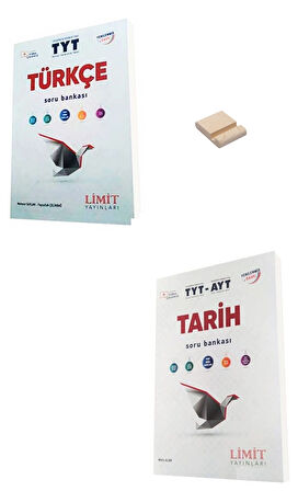 Limit TYT Türkçe ve Tarih Soru Bankası + Telefon Standı