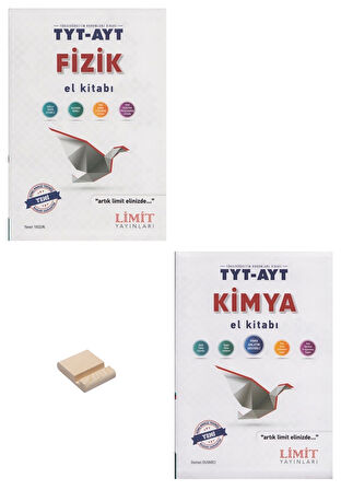 Limit TYT AYT Fizik ve Kimya El Kitabı + Telefon Standı