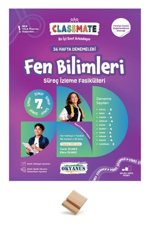 Okyanus 7. Sınıf Maarif Fen Bilimleri Haftalık Süreç Fasikülleri + Telefon Standı