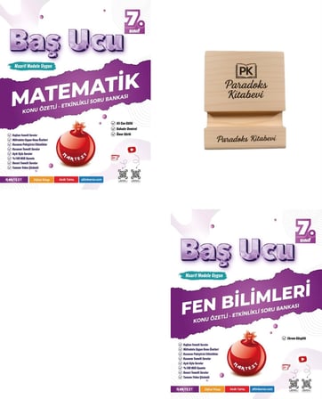Nartest 7. Sınıf Maarif Bağlam Temelli Baş Ucu Matematik ve Fen Bilimleri Kİtabı + Telefon Standı