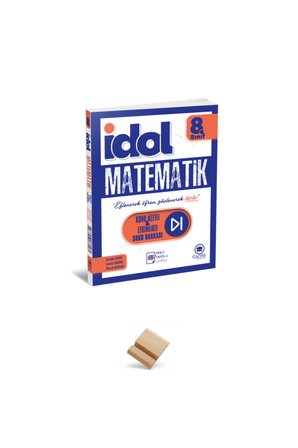 İdol 8. Sınıf 2027 LGS Konu Özetli Matematik Etkinlikli Soru Bankası + Telefon Standı