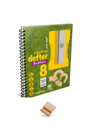 Çanta 8. Sınıf 2027 LGS Fen Bilimleri Kazandıran Defter + Telefon Standı