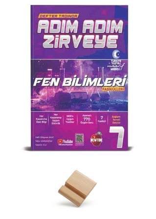 Newton 7. Sınıf Adım Adım Zirveye Fen Bilimleri Fasikülleri + Telefon Standı