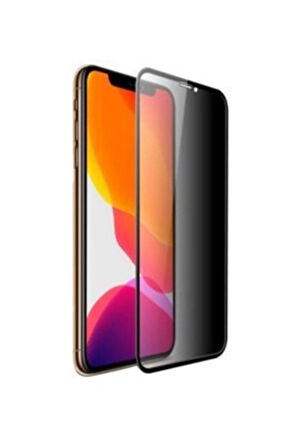 Apple Iphone 12 Pro Max (6.7İNÇ)tam Kaplayan Privacy Hayalet Ekran Koruyucu Cam