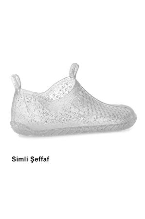 Allyup Unisex Deniz Ayakkabısı Kaymaz Taban Şık Havuz Simli-Simsiz-Şeffaf Plaj Rafting Sandaleti 130